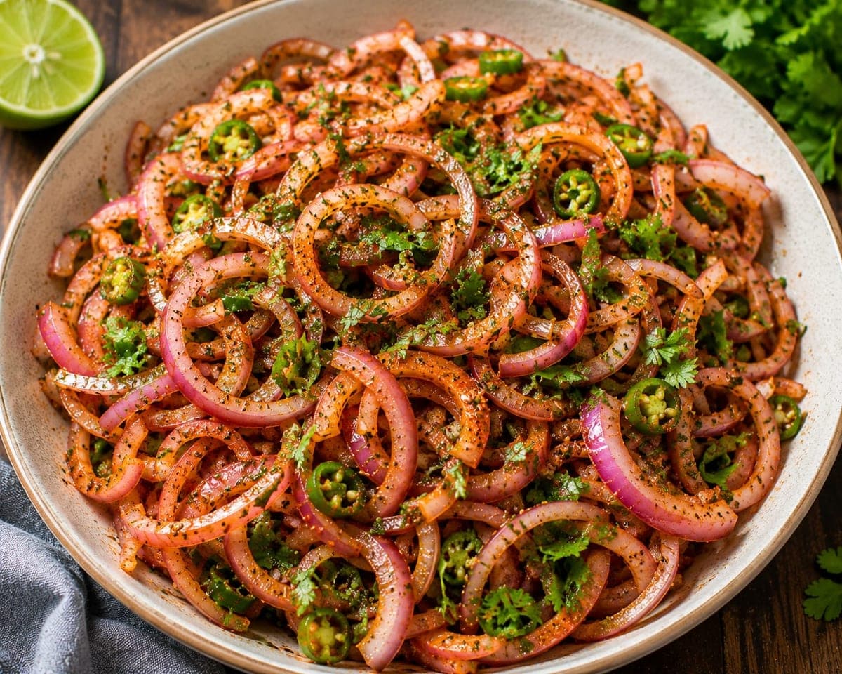 Masala Onion Salad