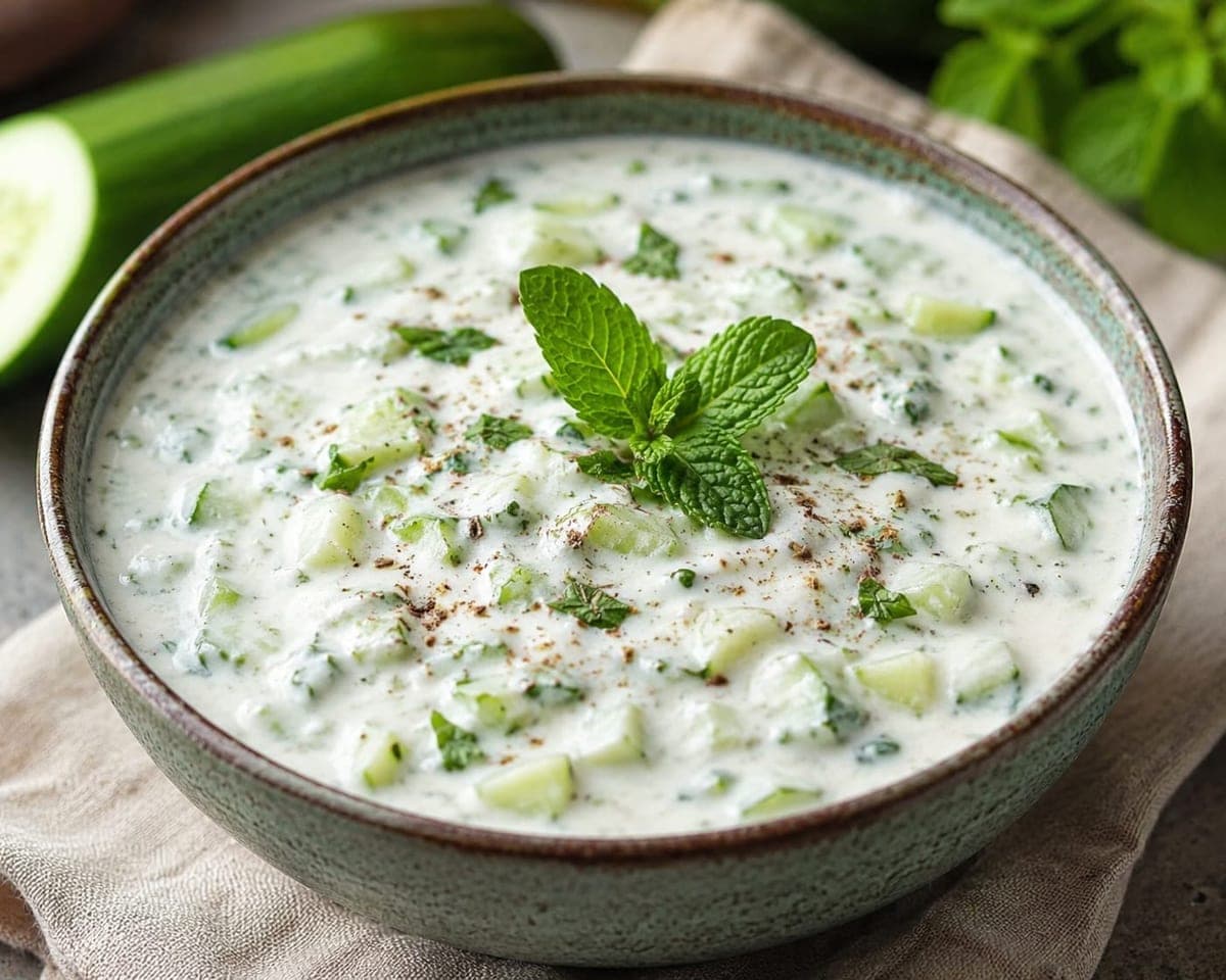 Mint Cucumber Raita