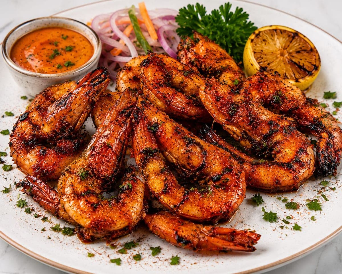 Signature Peri-Peri Grilled Prawns