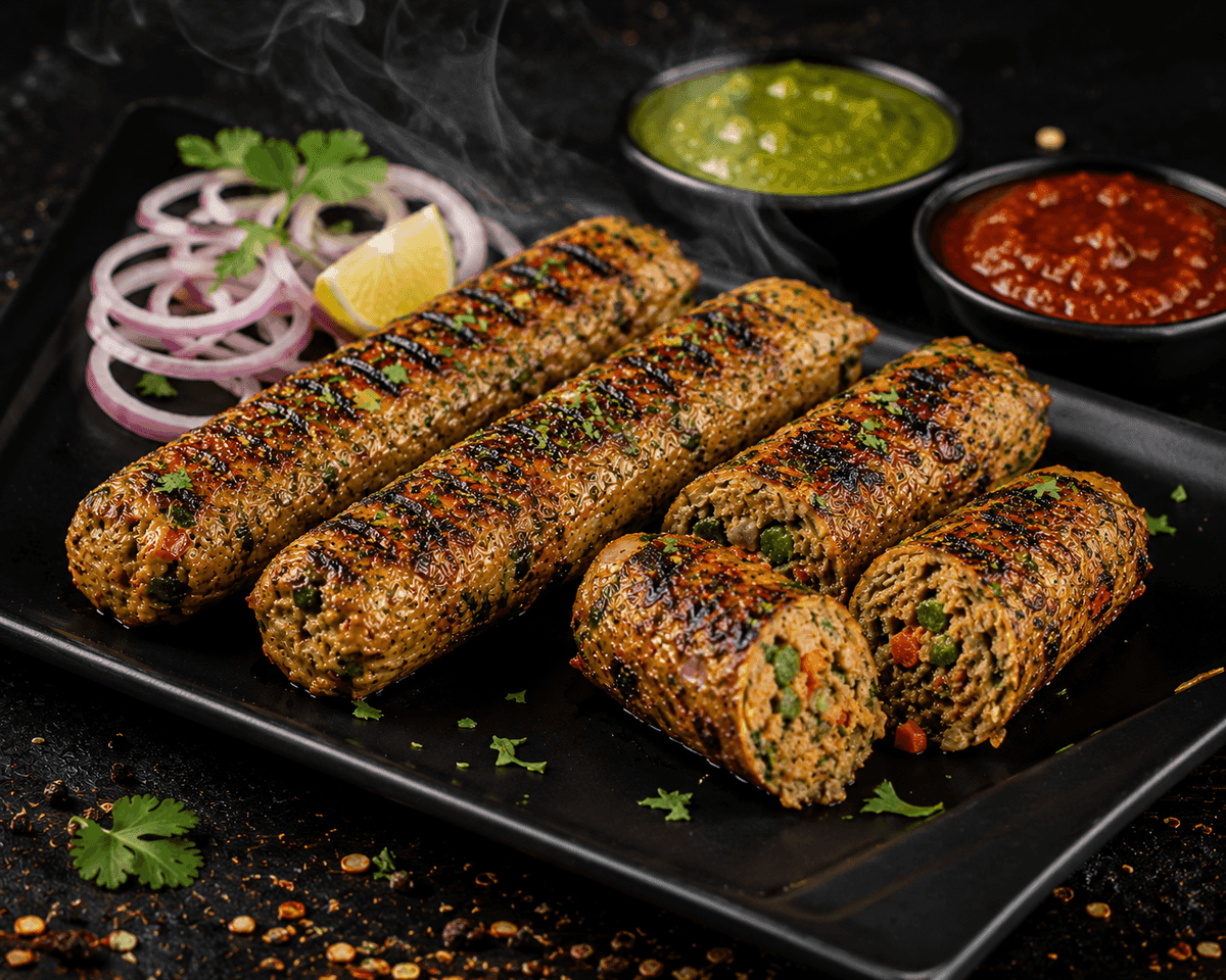 Spice & Smoke Veg Seekh